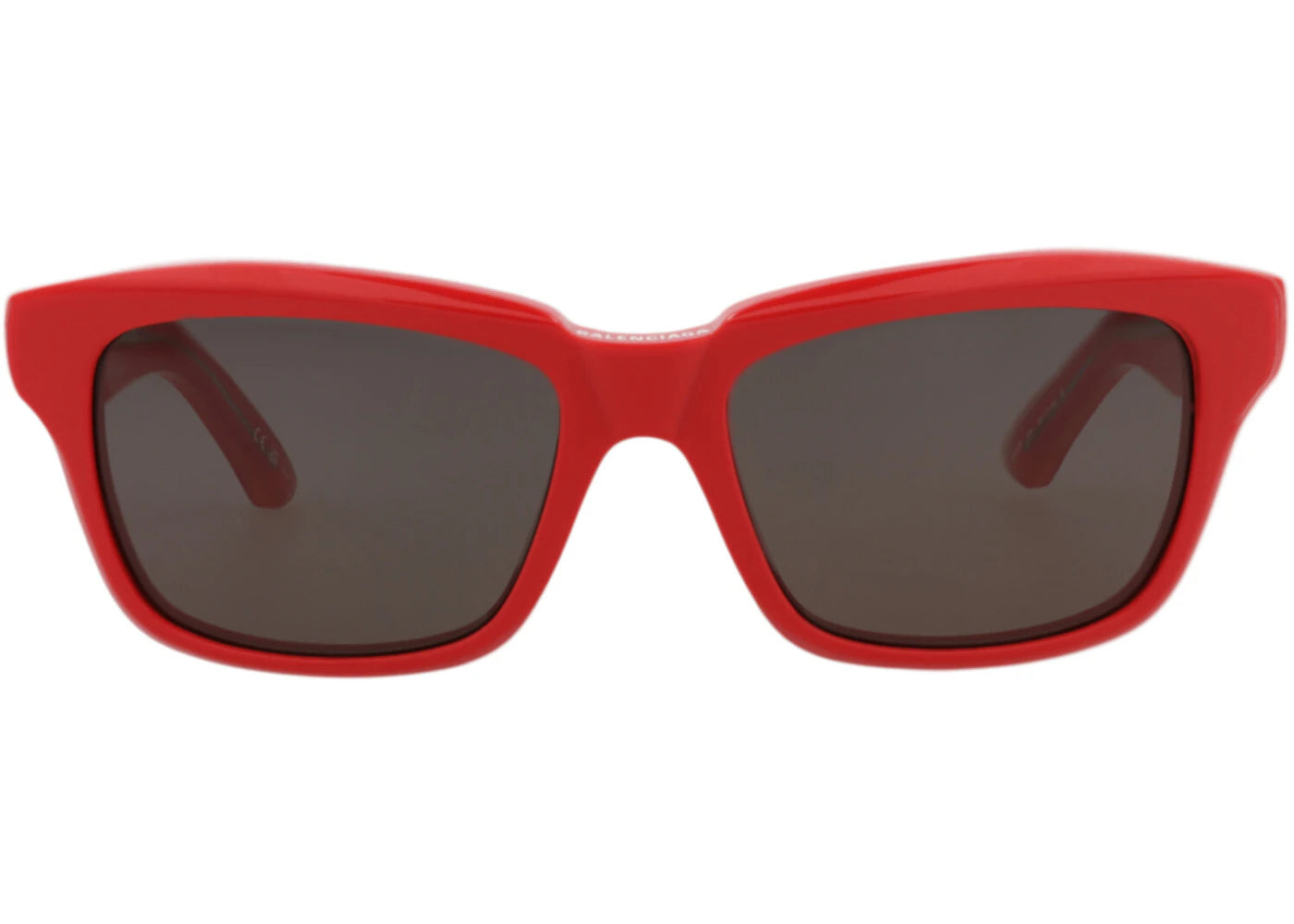 Balenciaga Square-Frame Recycled Acetate Sunglasses Red Red Grey (BB0346S-30014948-004)