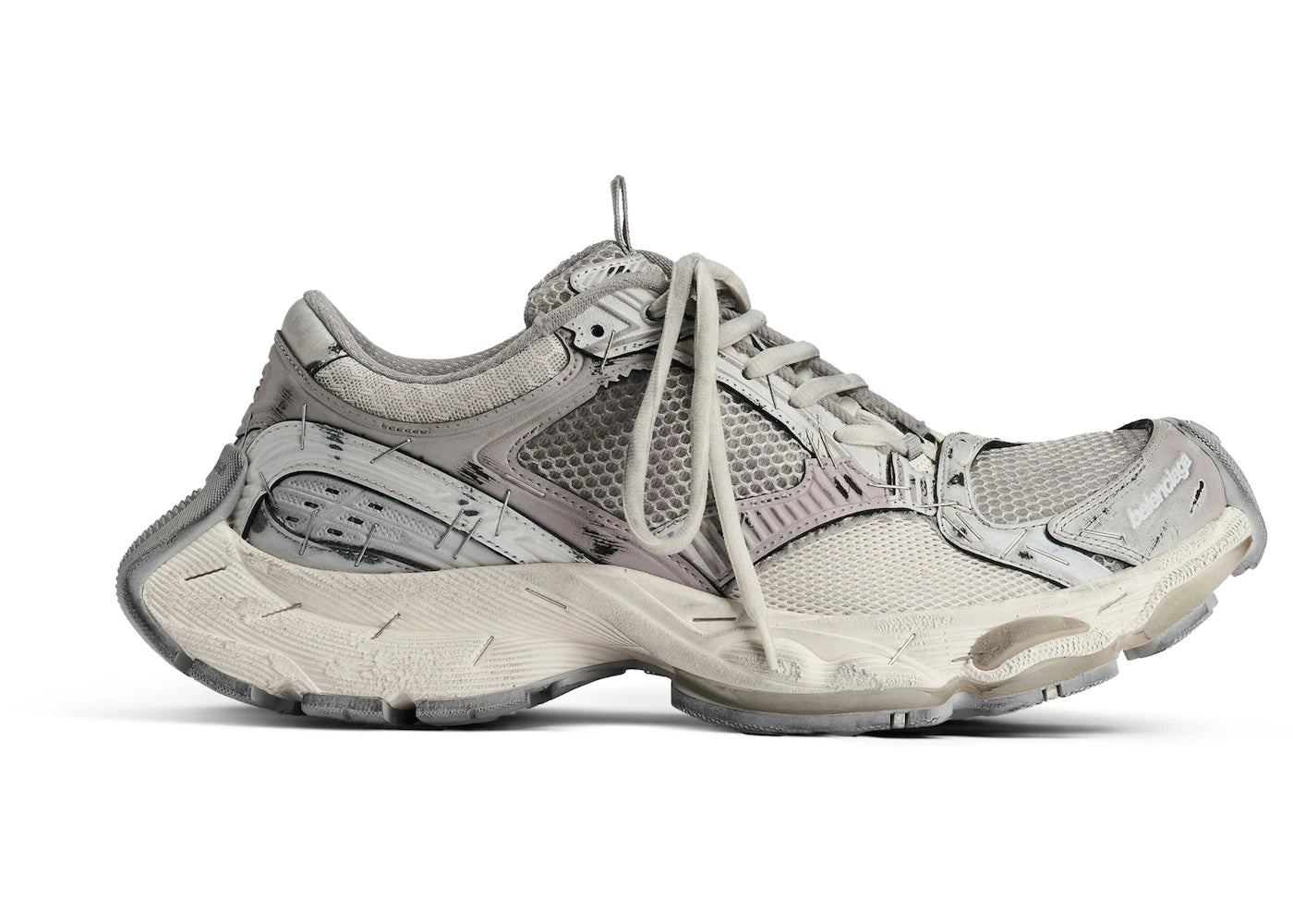 Balenciaga Stapler Beige Grey