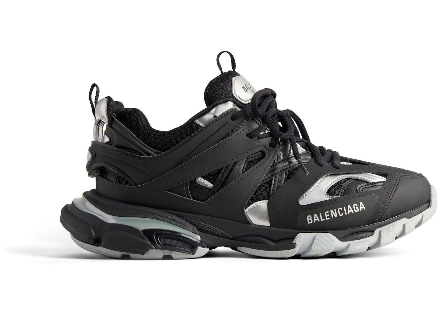 Balenciaga Track Black Silver