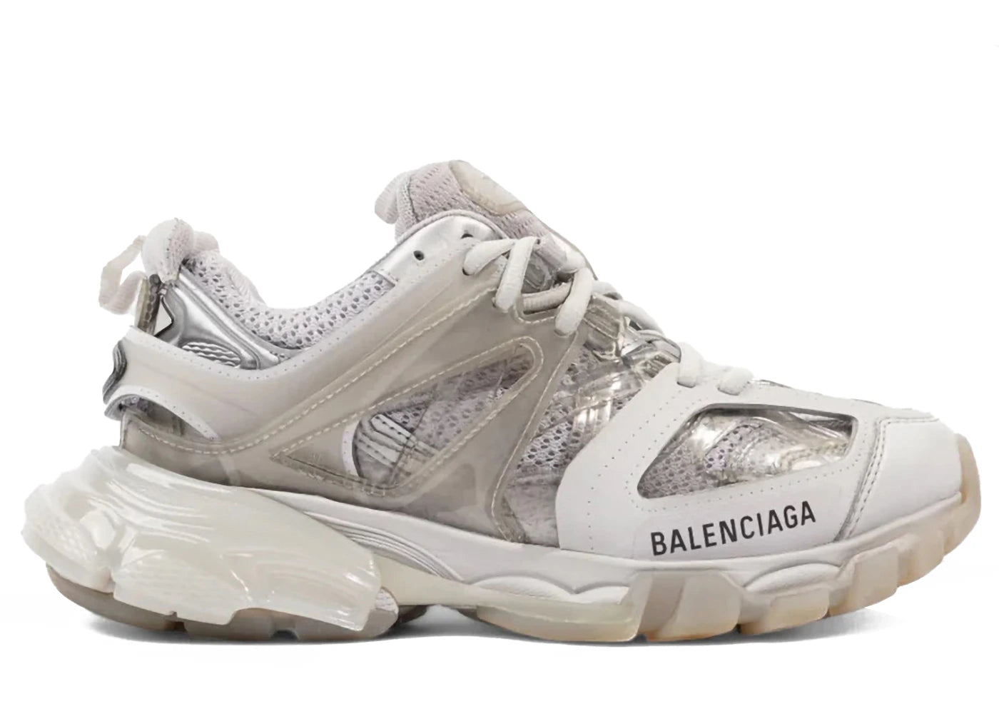Balenciaga Track Clear Sole Beige Grey (Women's)