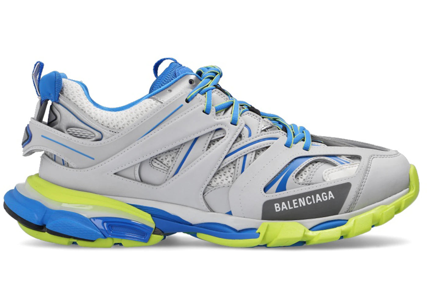 Balenciaga Track Gray Blue Yellow