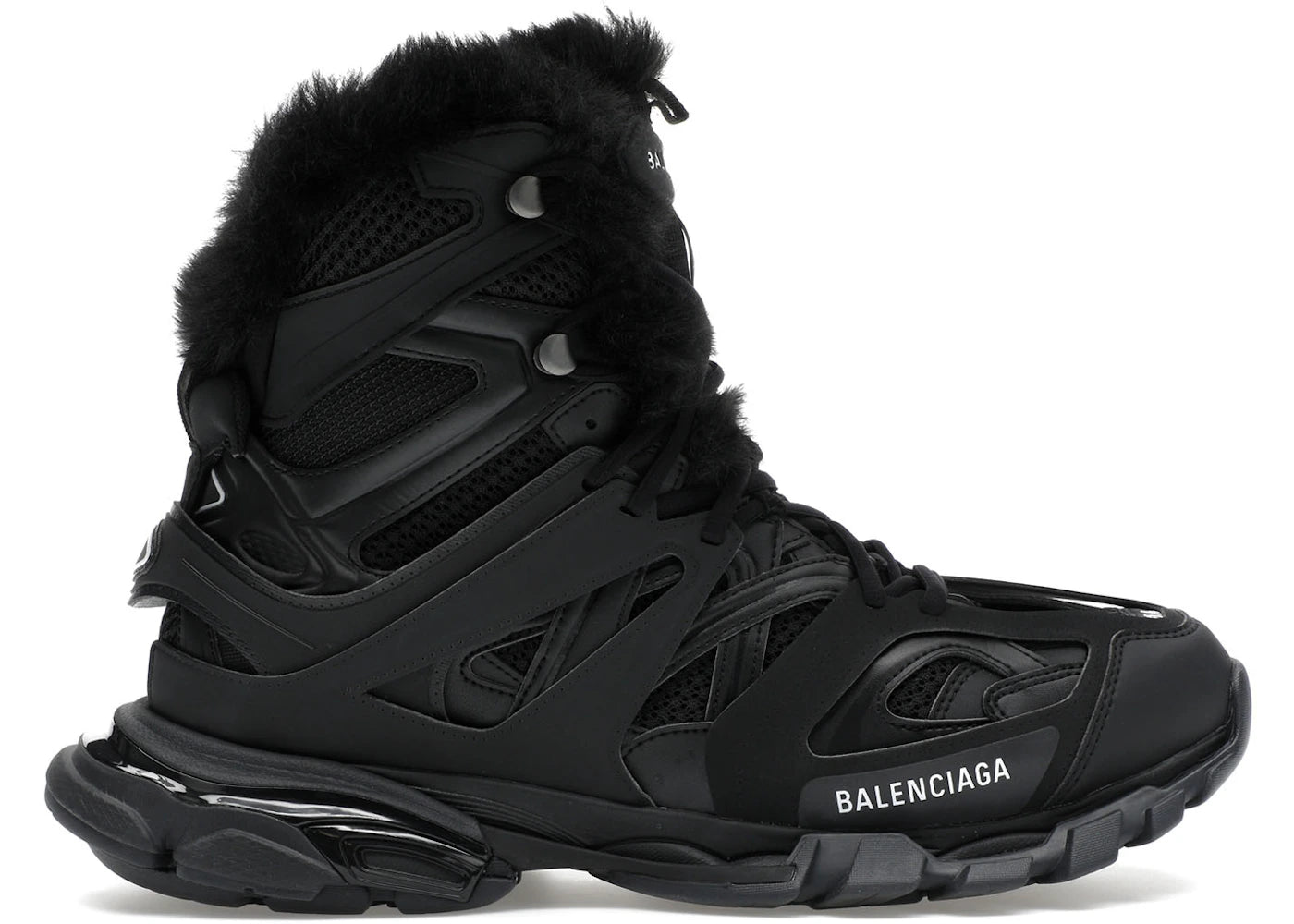 Balenciaga Track Hike Boots Black