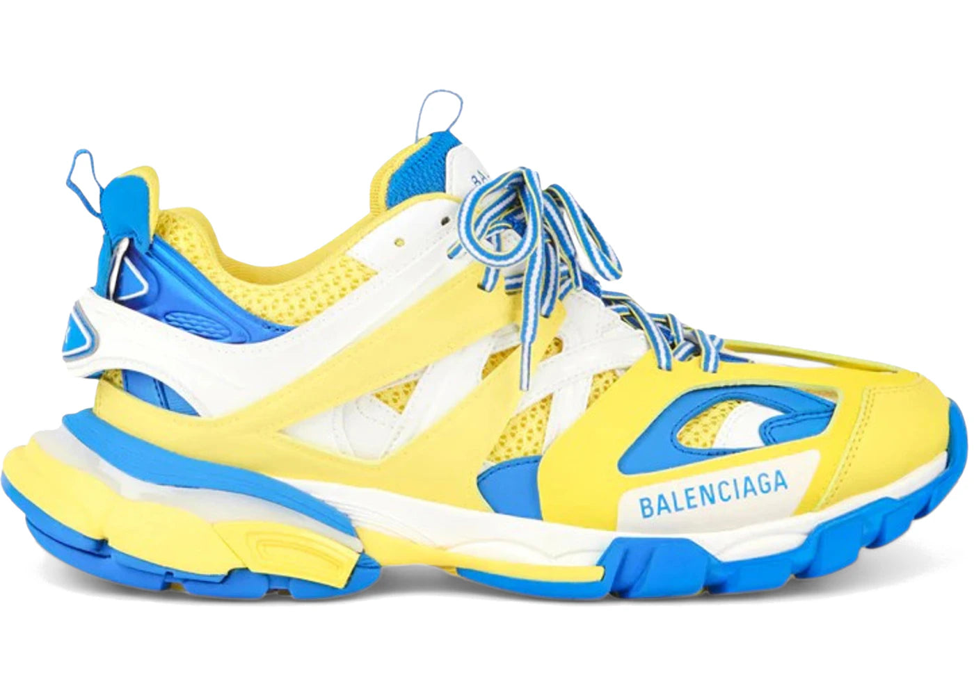 Balenciaga Track LED Yellow Blue
