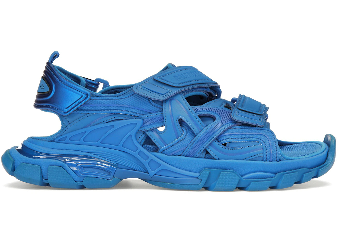 Balenciaga Track Sandal Blue