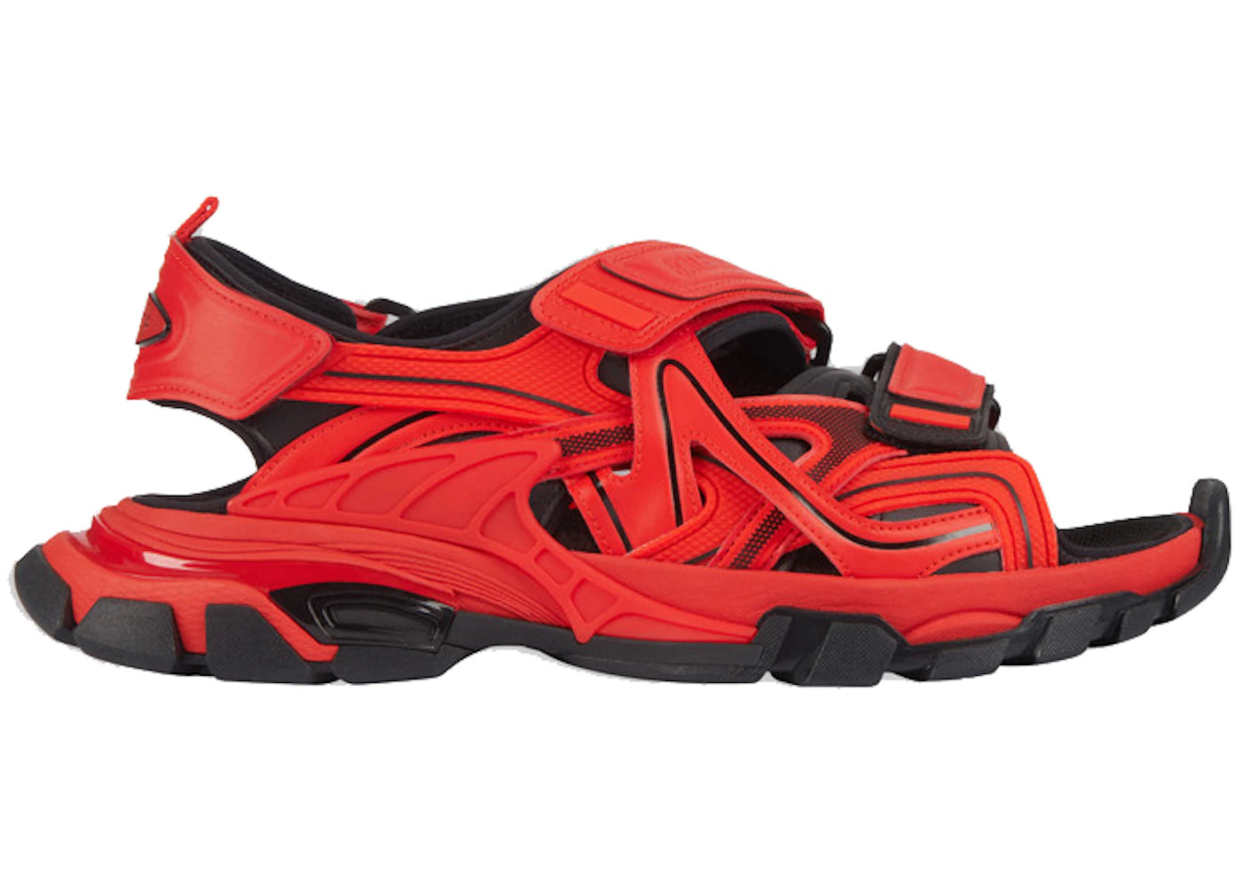 Balenciaga Track Sandal Red