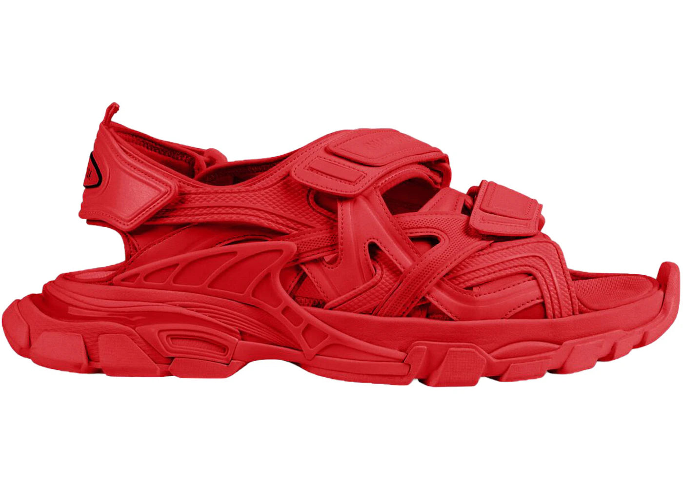 Balenciaga Track Sandal Triple Red