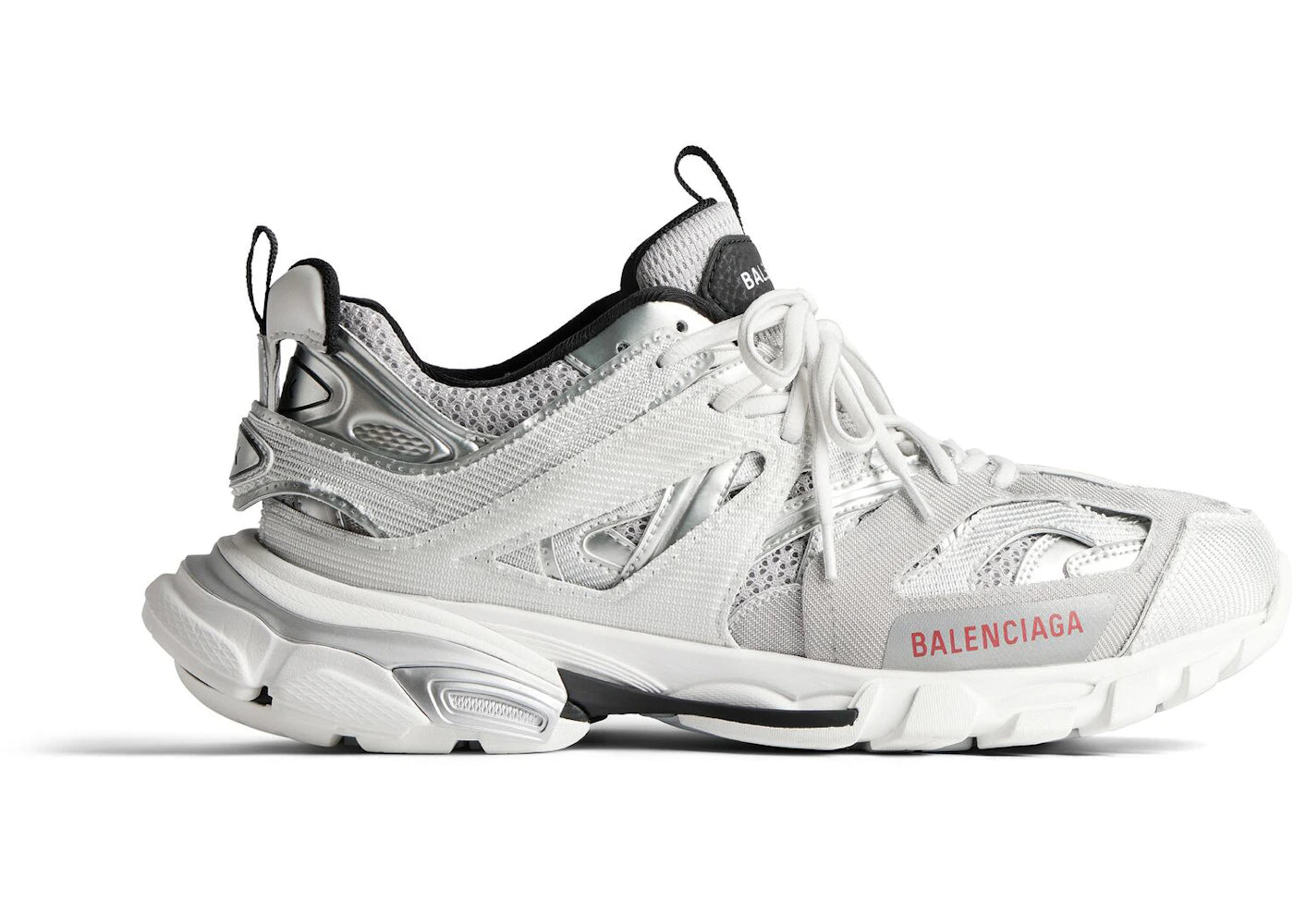 Balenciaga Track Silver White