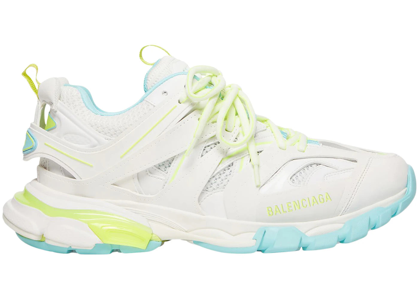 Balenciaga Track White Neon Yellow