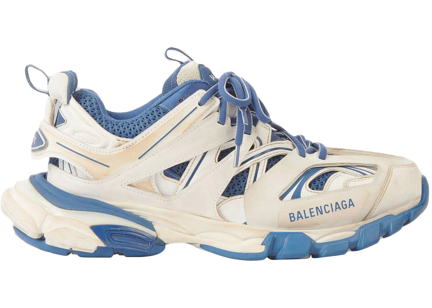 Balenciaga Track Worn Out In Light Grey