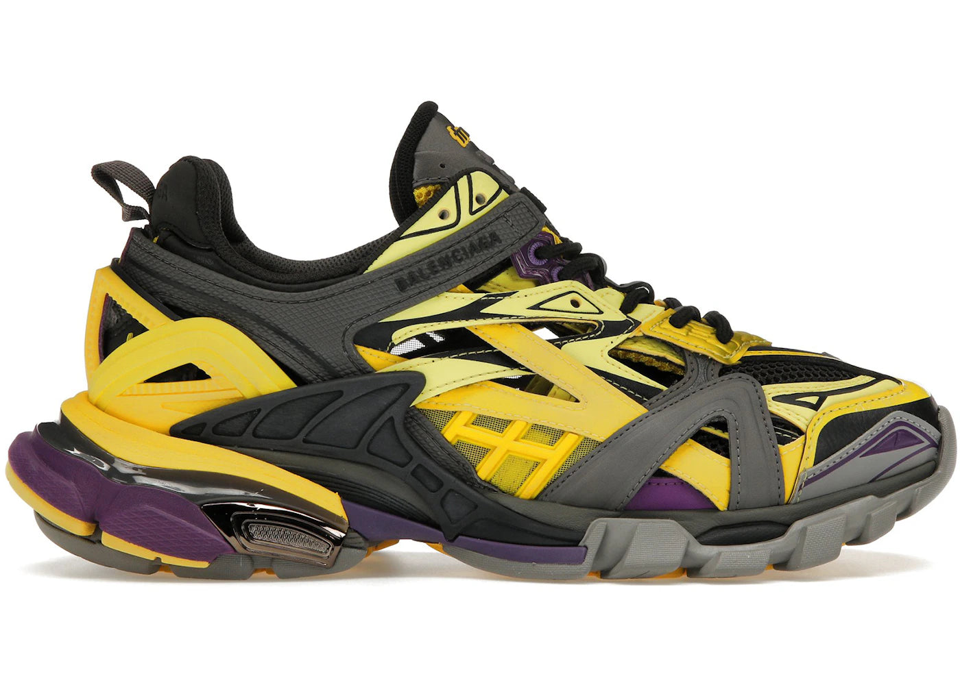 Balenciaga Track.2 Yellow Purple