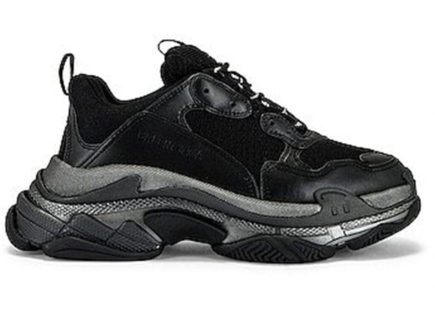 Balenciaga Triple S Black Metallic