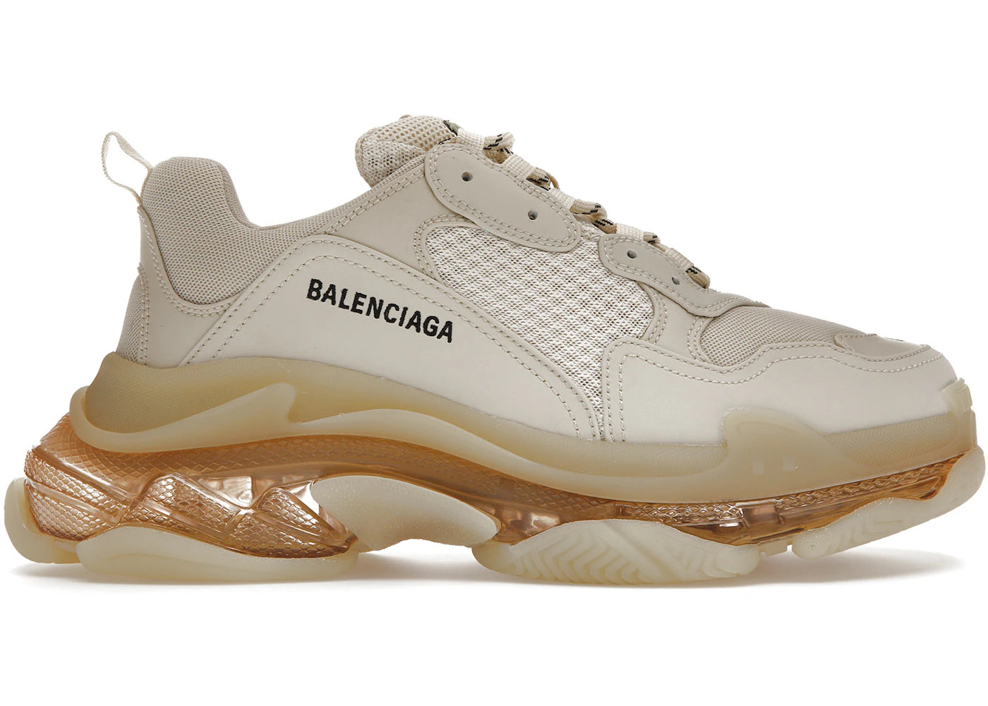 Balenciaga Triple S Clear Sole Off White