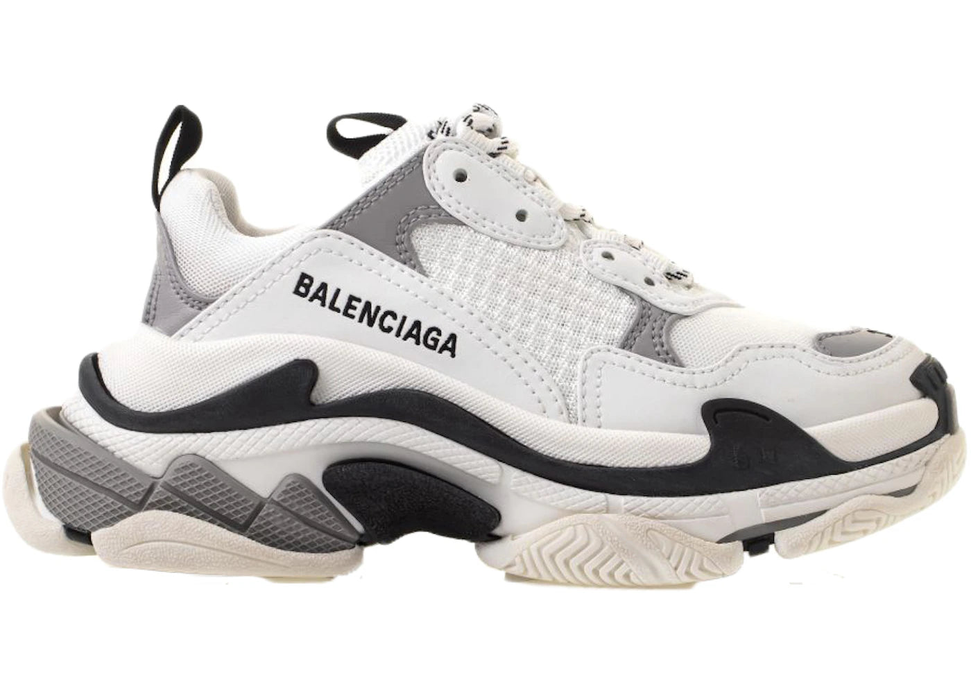 Balenciaga Triple S Grey White