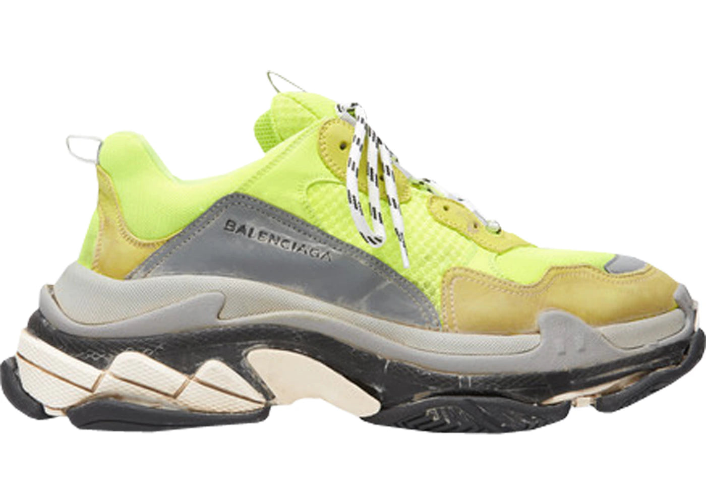 Balenciaga Triple S Neon Yellow