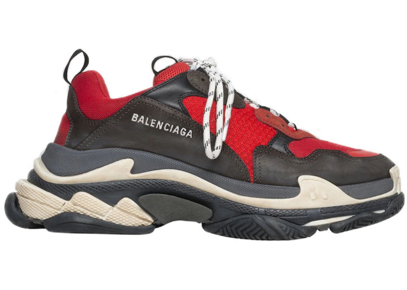 Balenciaga Triple S Red Black 2019