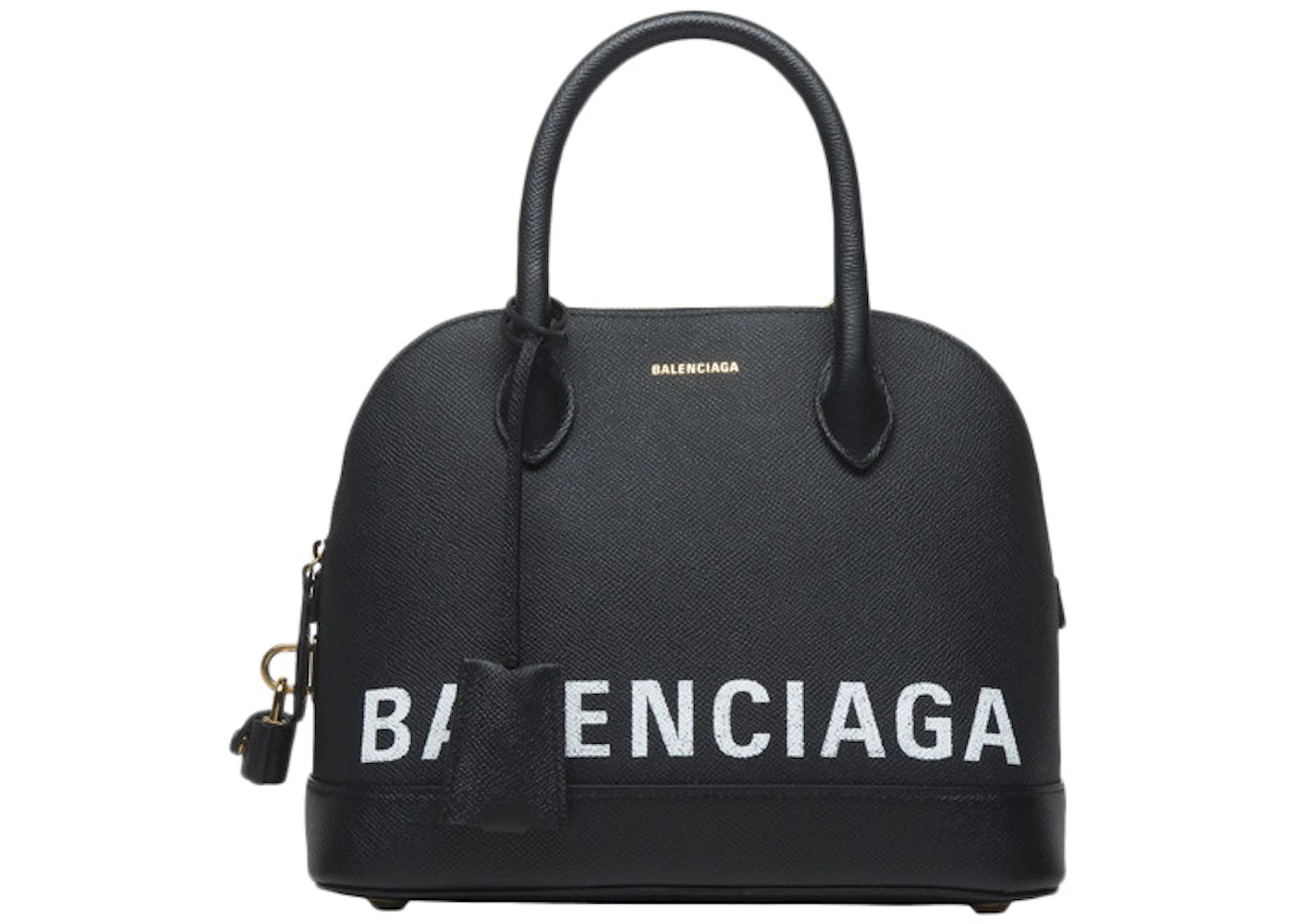 Balenciaga Ville Top Handle S Black/White