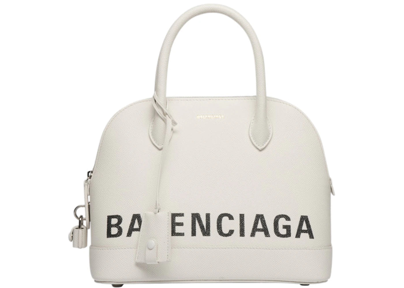 Balenciaga Ville Top Handle S White/Black