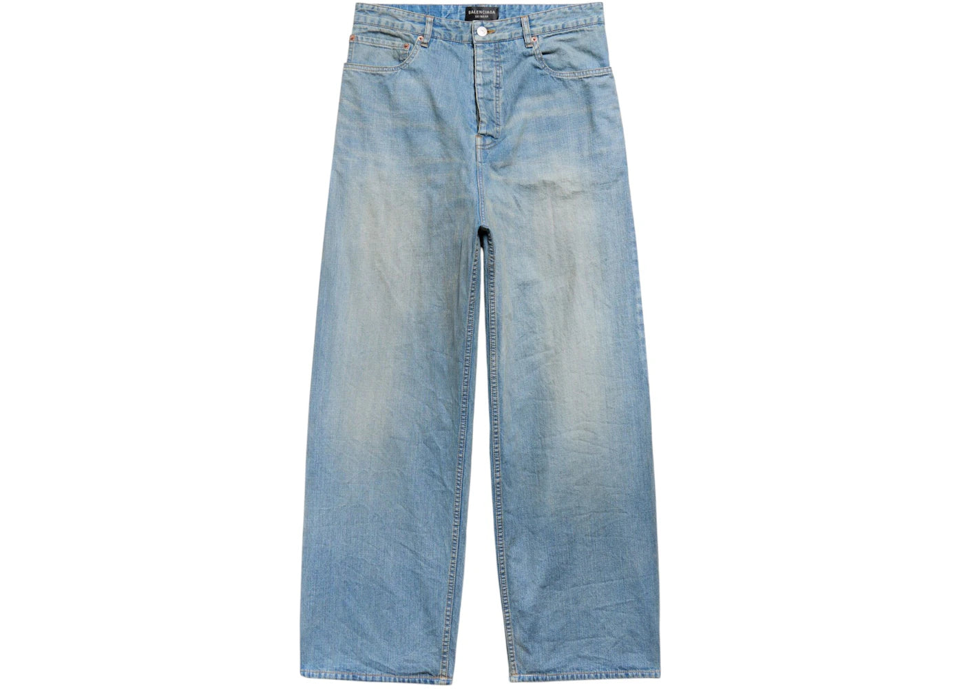 Balenciaga Waterproof Jeans Light Blue