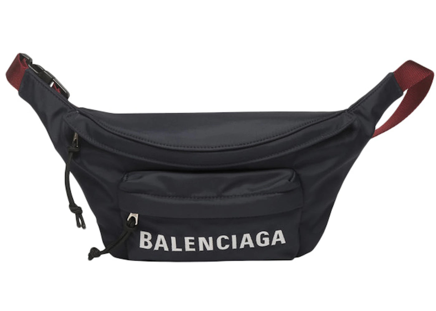 Balenciaga Wheel Belt Pack Navy/Red