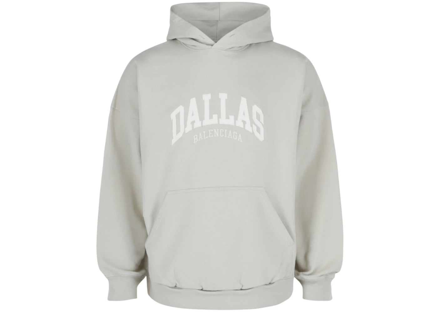 Balenciaga Wide Fit Dallas Hoodie Shell White