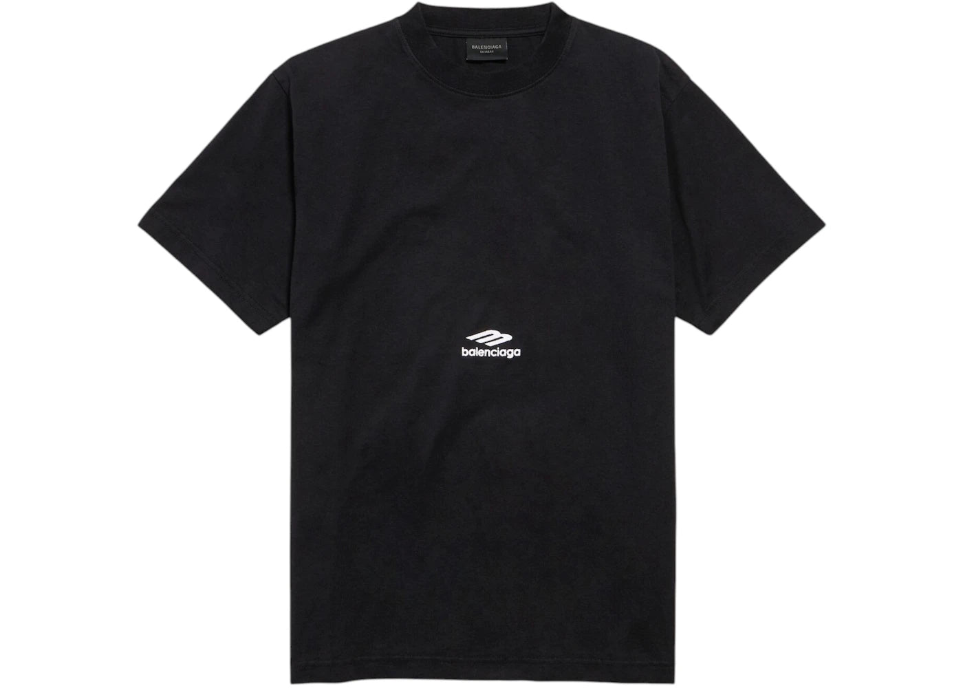 Balenciaga Women's 3B Sports Icon T-Shirt Washed Black