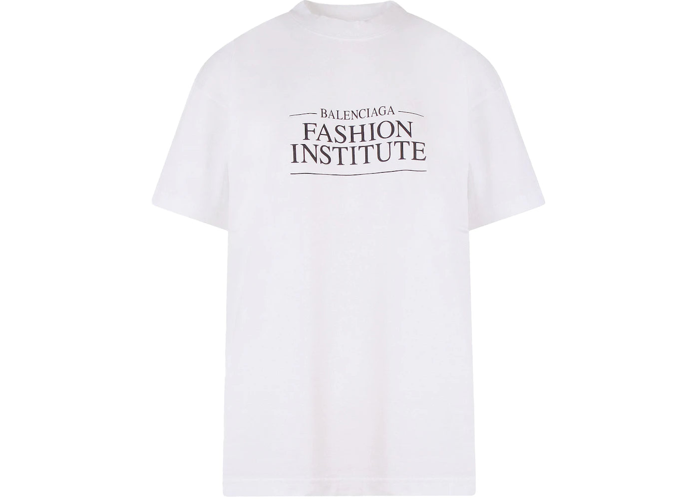 Balenciaga Women's Logo Print T-Shirt White