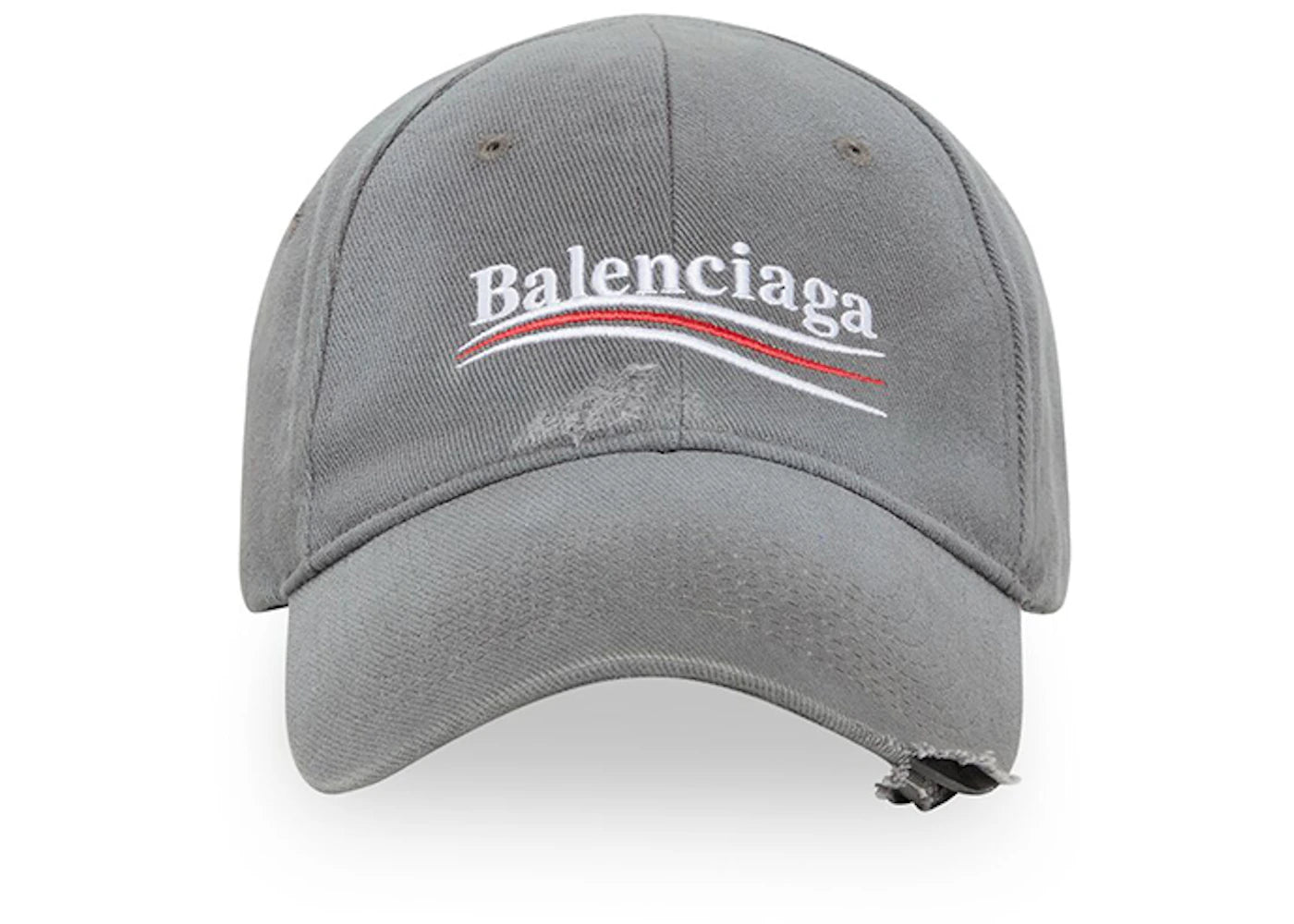 Balenciaga Women's Political Campaign Cap Grey