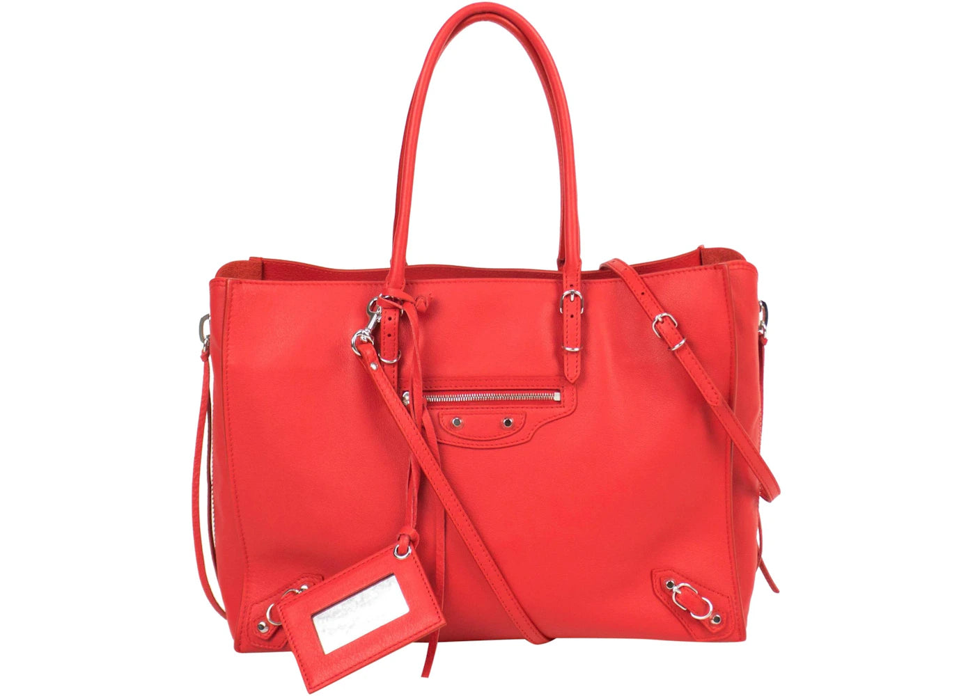Balenciaga Zip Around Papier Red