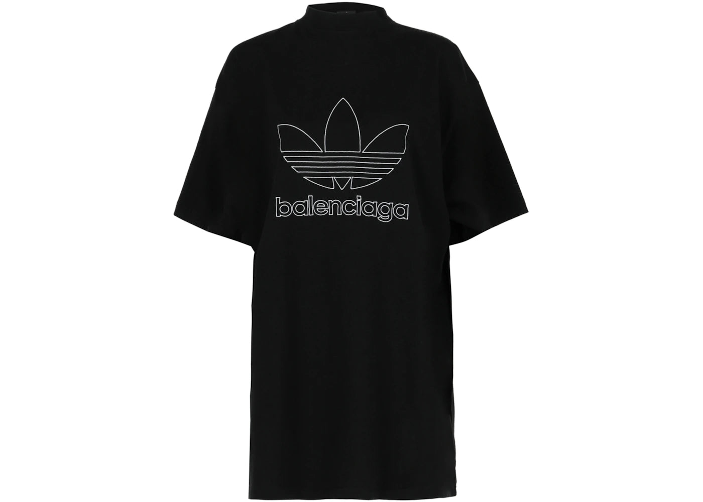 Balenciaga adidas x Balenciaga Oversized T-shirt Black White