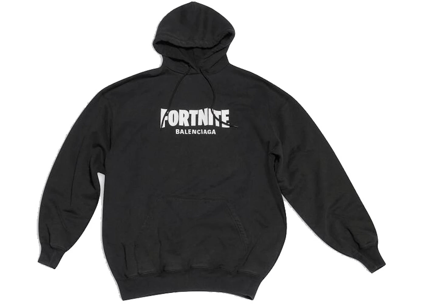 Balenciaga x FORTNITE©2021 Medium Fit (W) Hoodie Black