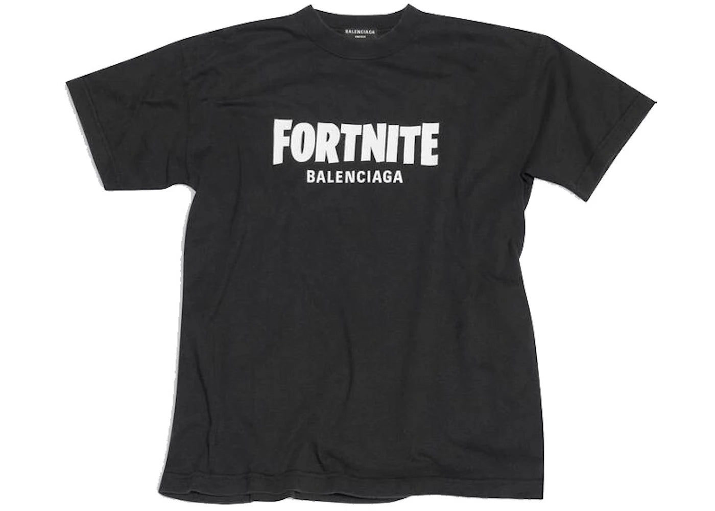 Balenciaga x FORTNITE©2021 Medium Fit T-shirt Black/White