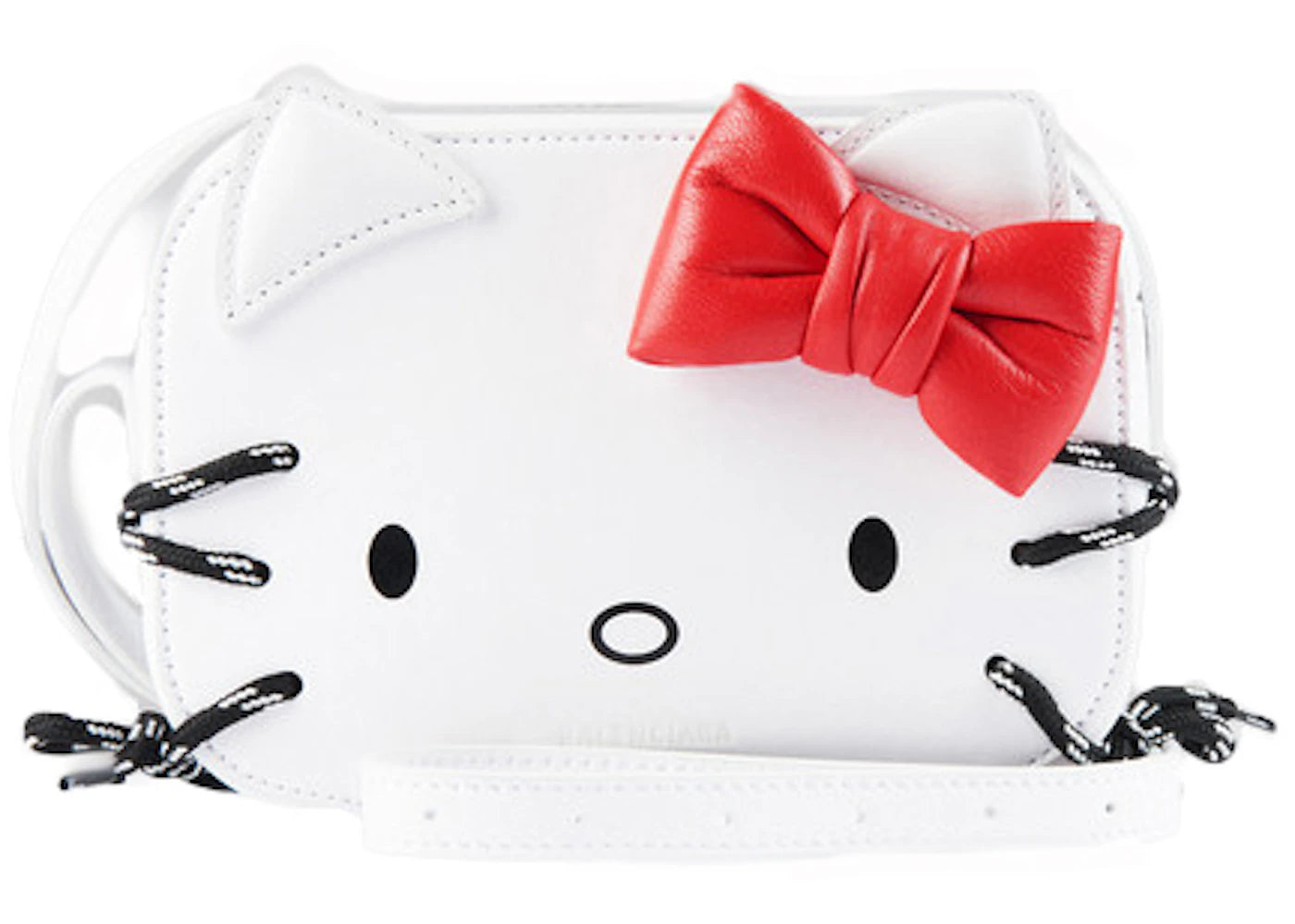 Balenciaga x Hello Kitty Camera Bag XS White