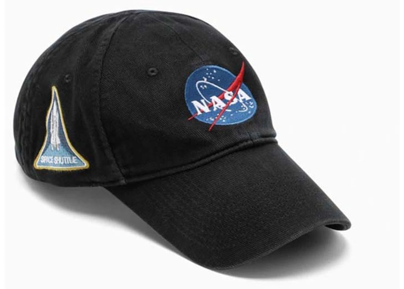 Balenciaga x NASA Baseball Cap Black