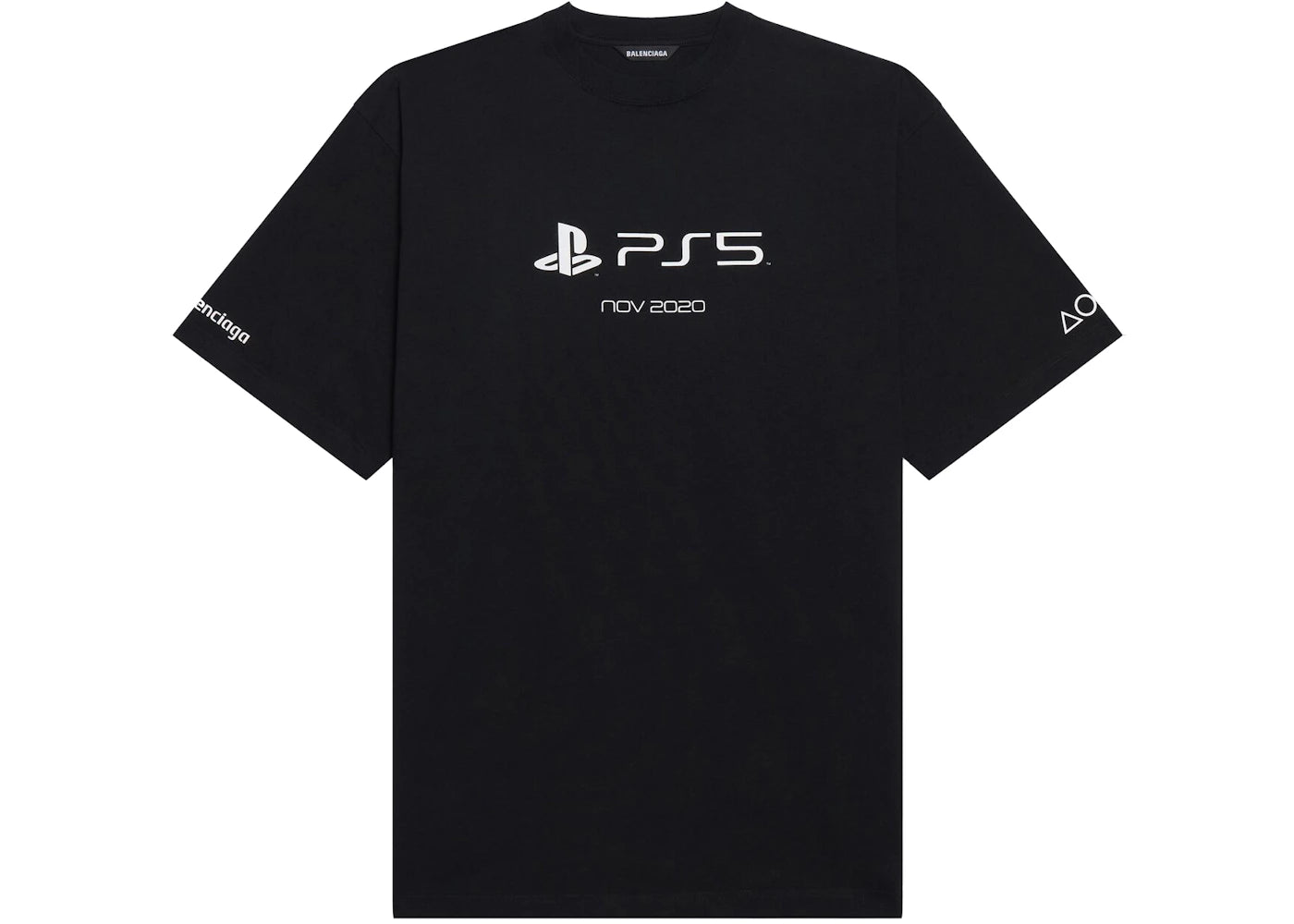 Balenciaga x PlayStation Boxy T-shirt Black