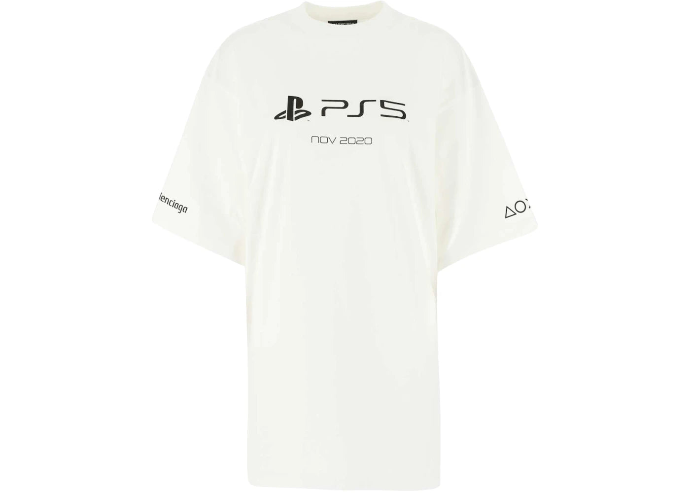 Balenciaga x PlayStation Boxy T-shirt White