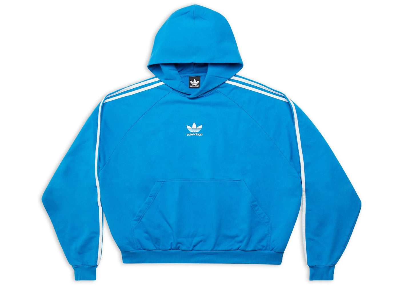 Balenciaga x adidas Hoodie Large Fit Blue