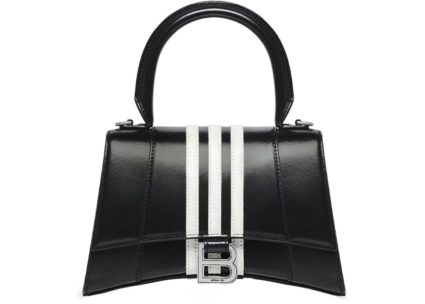 Balenciaga x adidas Hourglass Small Handbag Black