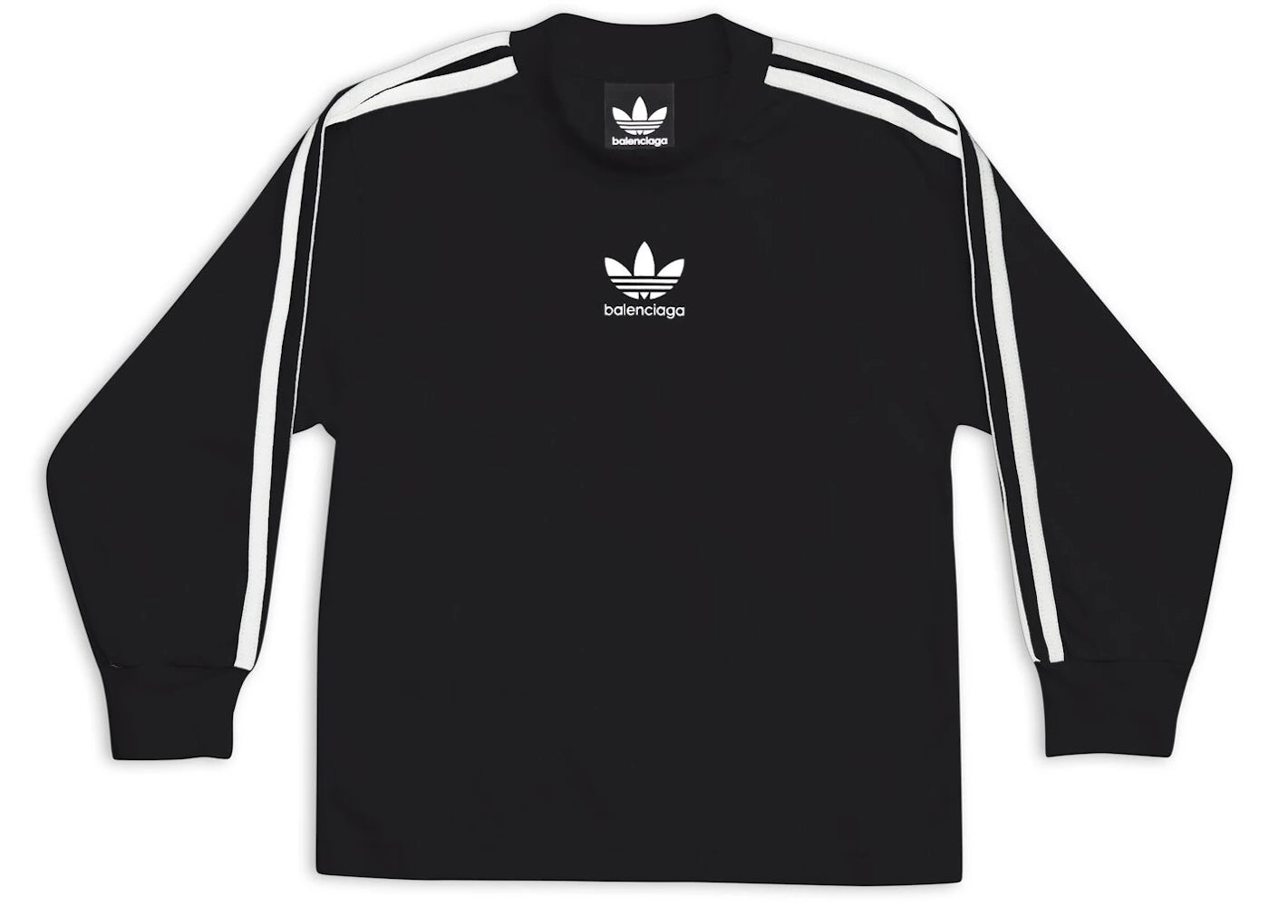 Balenciaga x adidas Kids - Long Sleeve T-Shirt Black