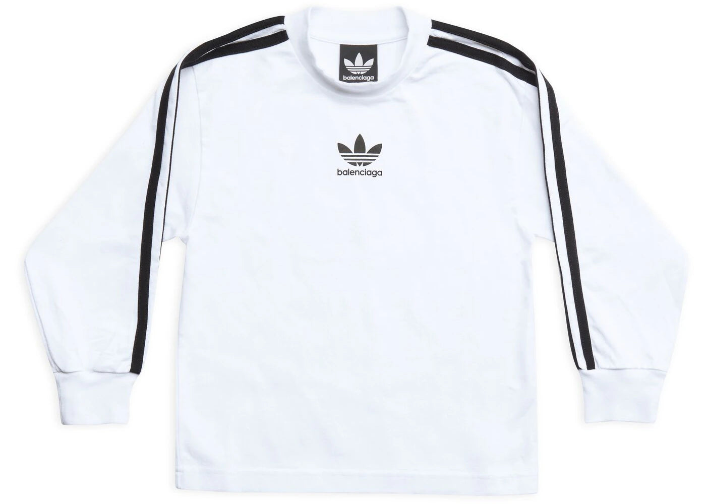 Balenciaga x adidas Kids - Long Sleeve T-Shirt White