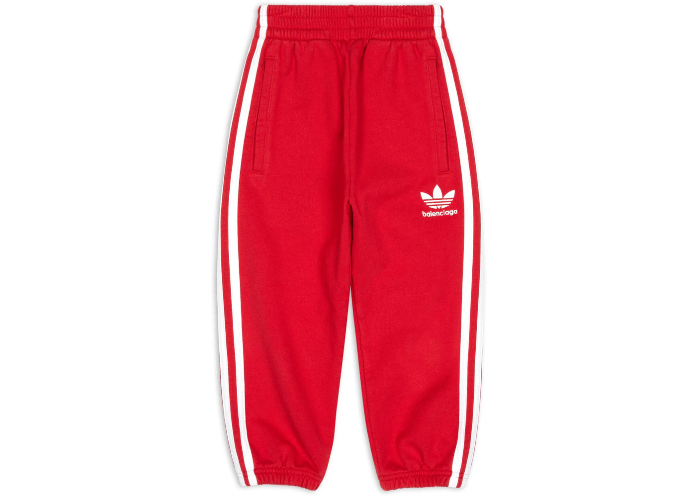 Balenciaga x adidas Kids Sweatpants Red