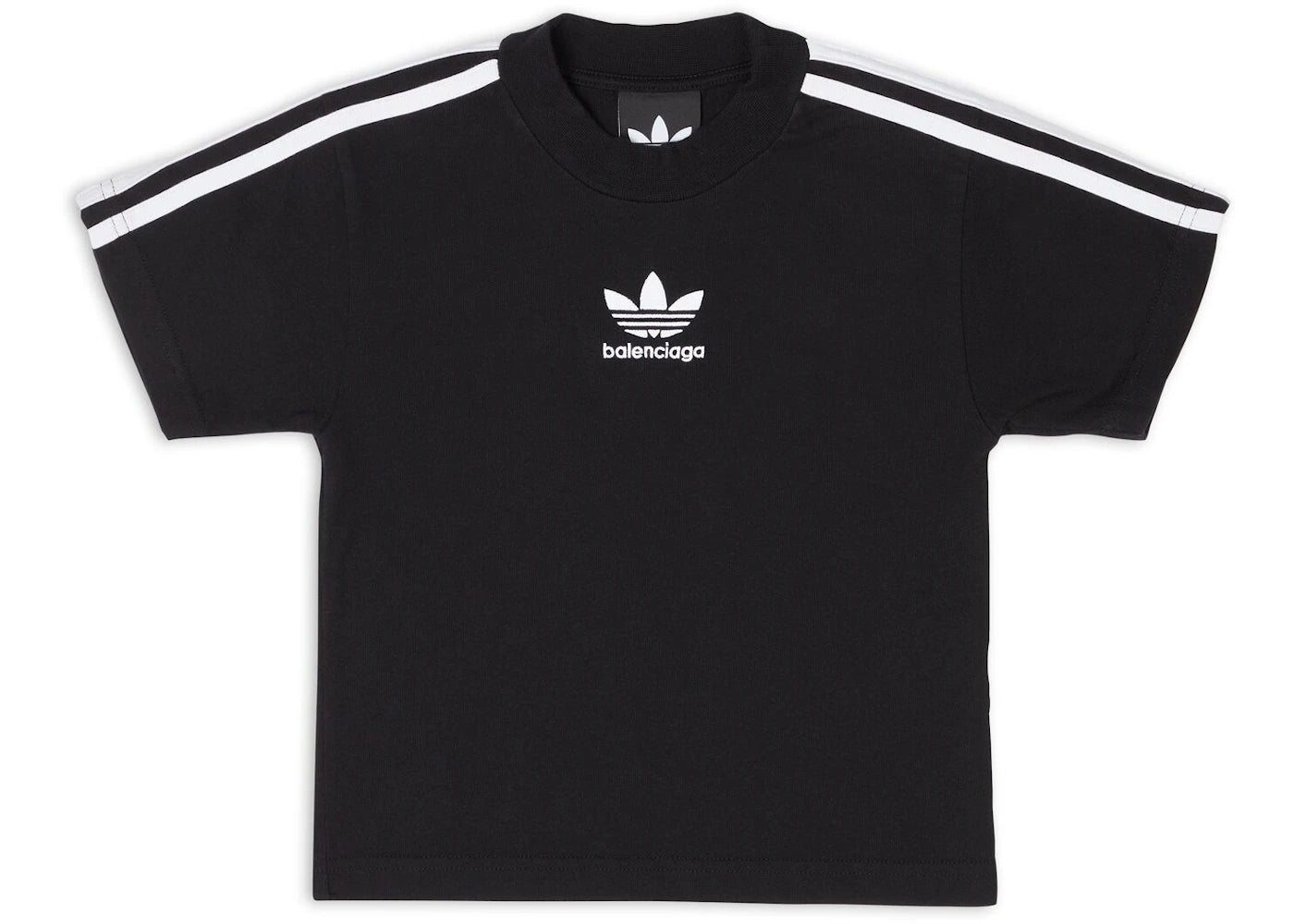 Balenciaga x adidas Kids T-Shirt Black