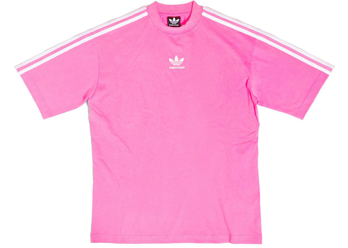 Balenciaga x adidas Medium Fit T-Shirt Neon Pink
