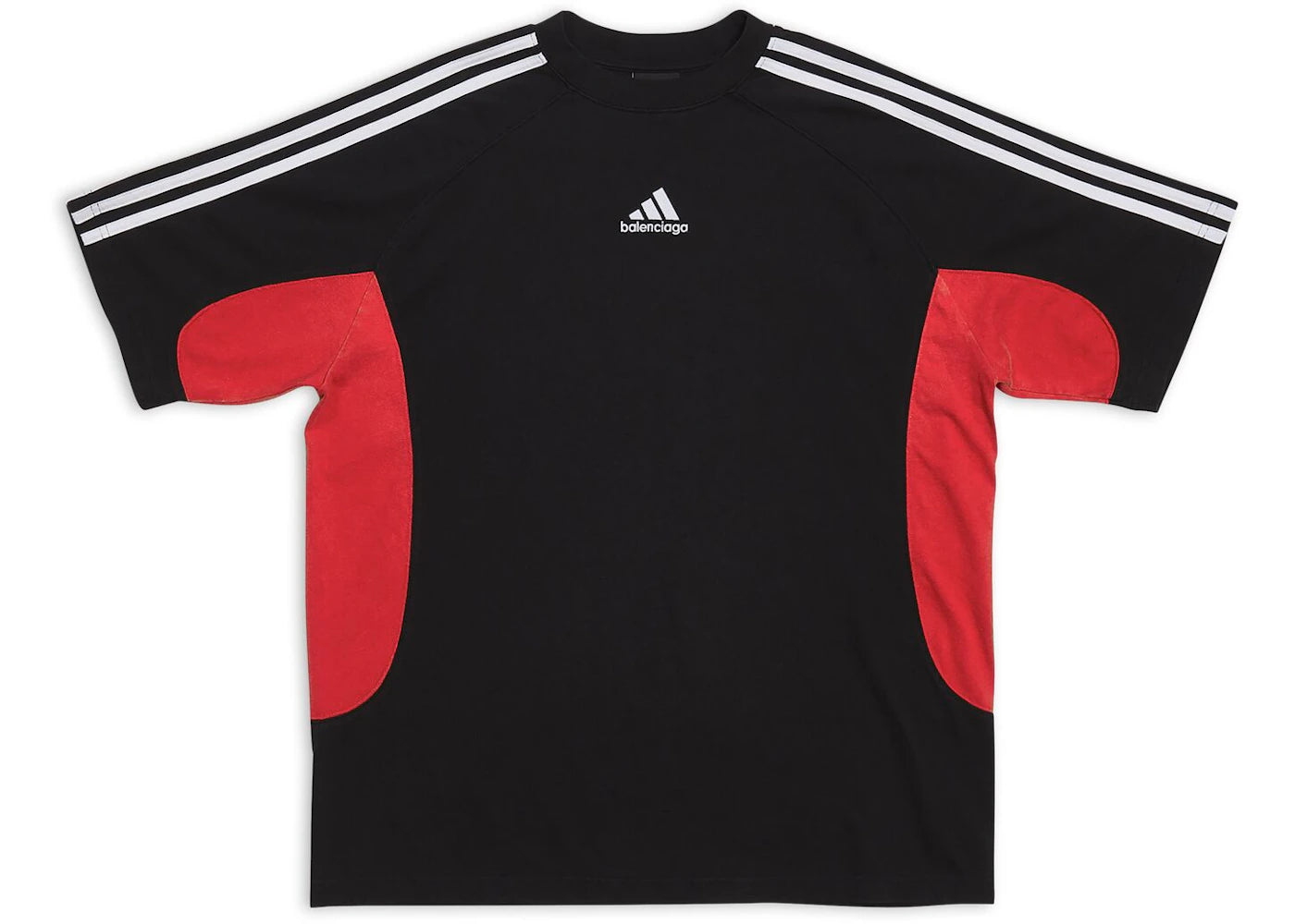 Balenciaga x adidas Mens T-Shirt Medium Fit Black