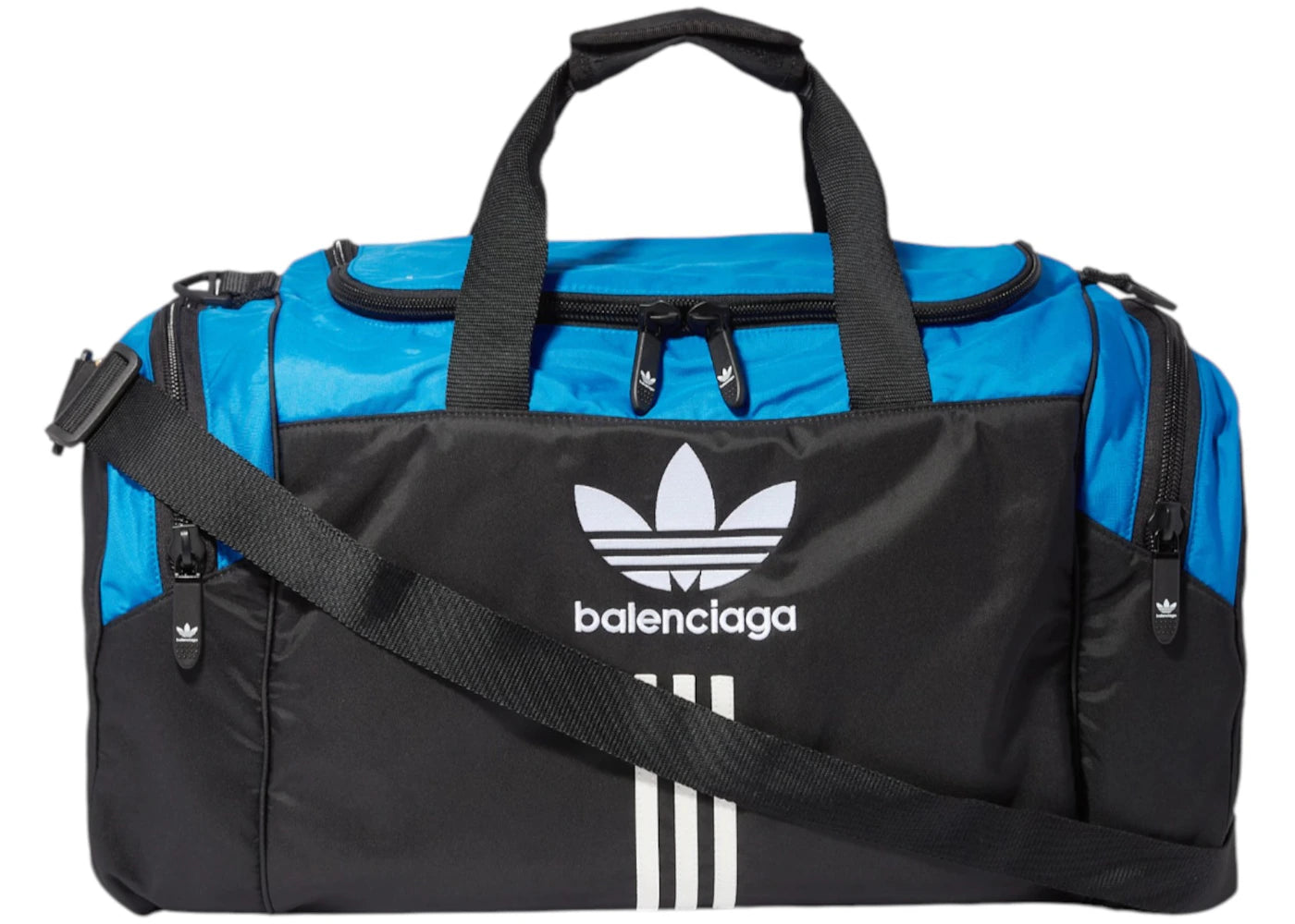Balenciaga x adidas Nylon Large Duffle Bag Black/Blue