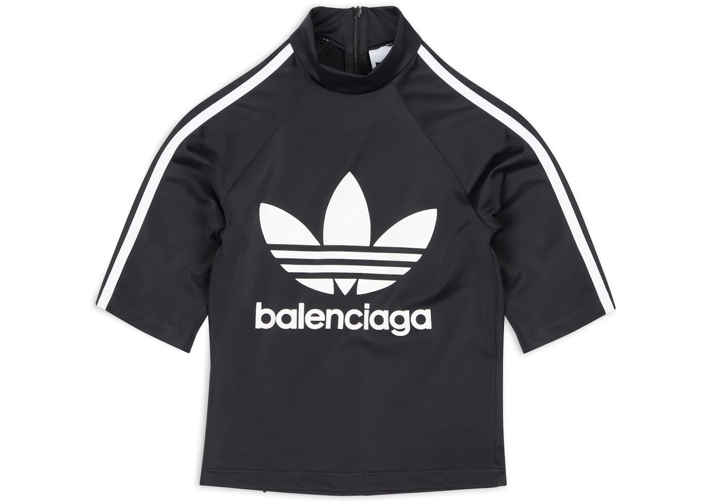 Balenciaga x adidas Short Sleeve Athletic Top Black