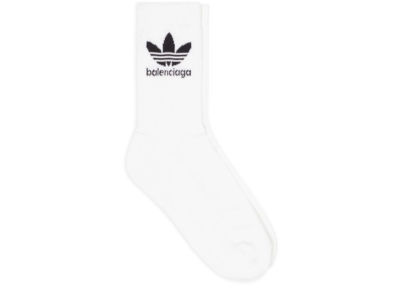 Balenciaga x adidas Socks White