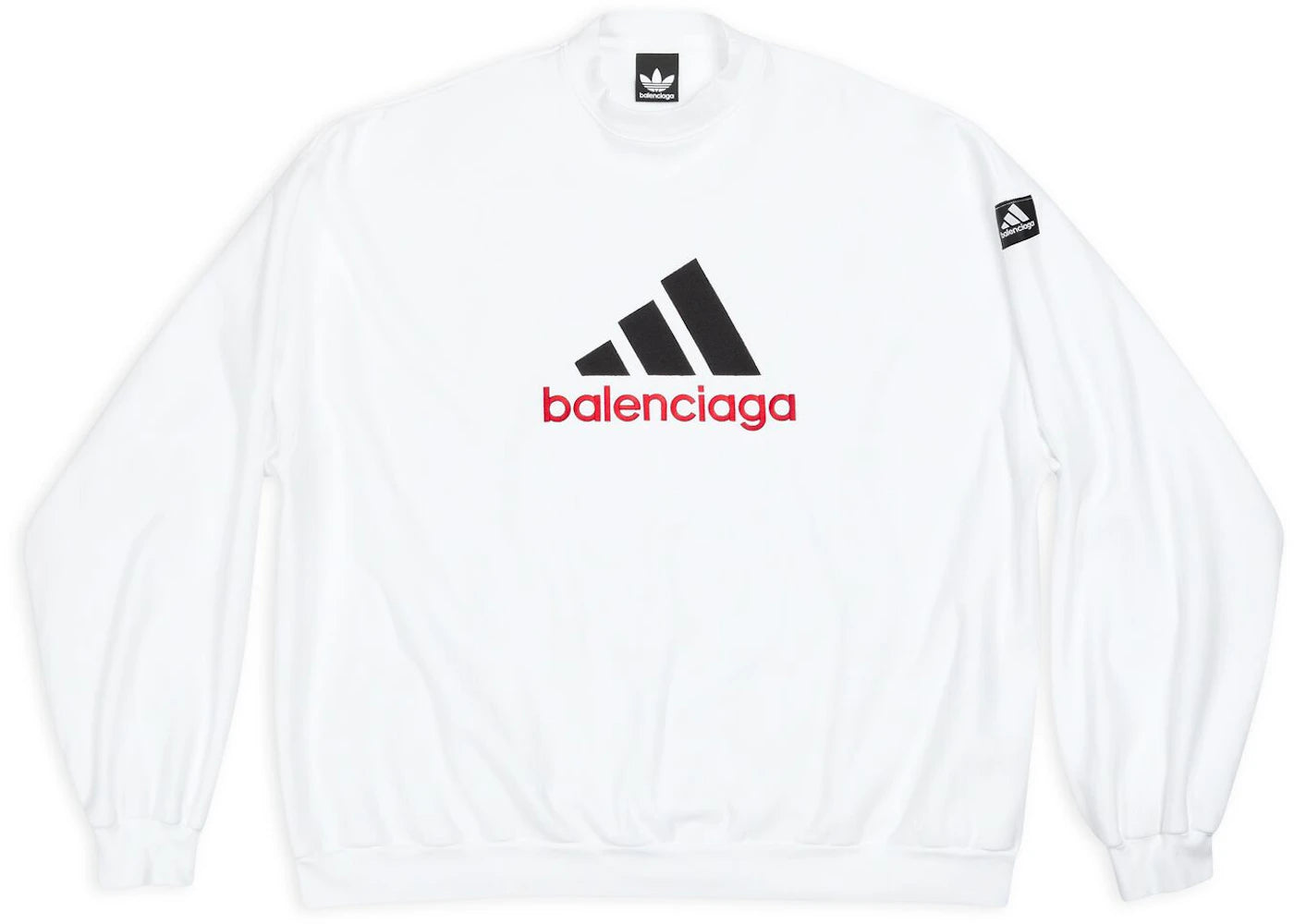 Balenciaga x adidas Sweatshirt Oversized White