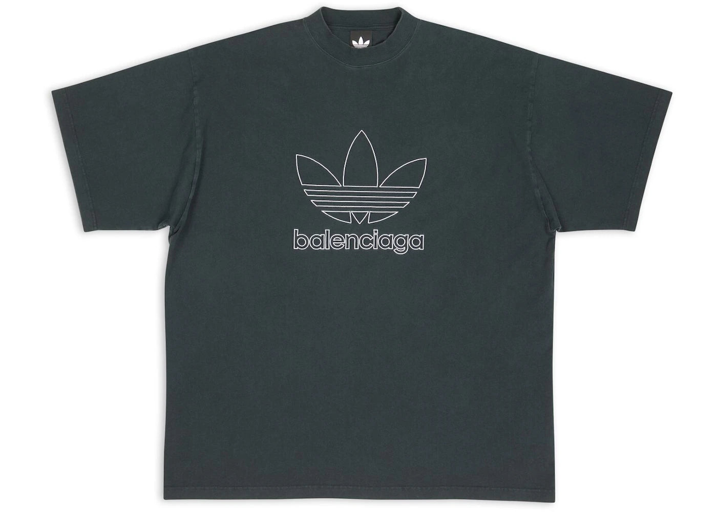 Balenciaga x adidas T-Shirt Oversized Green