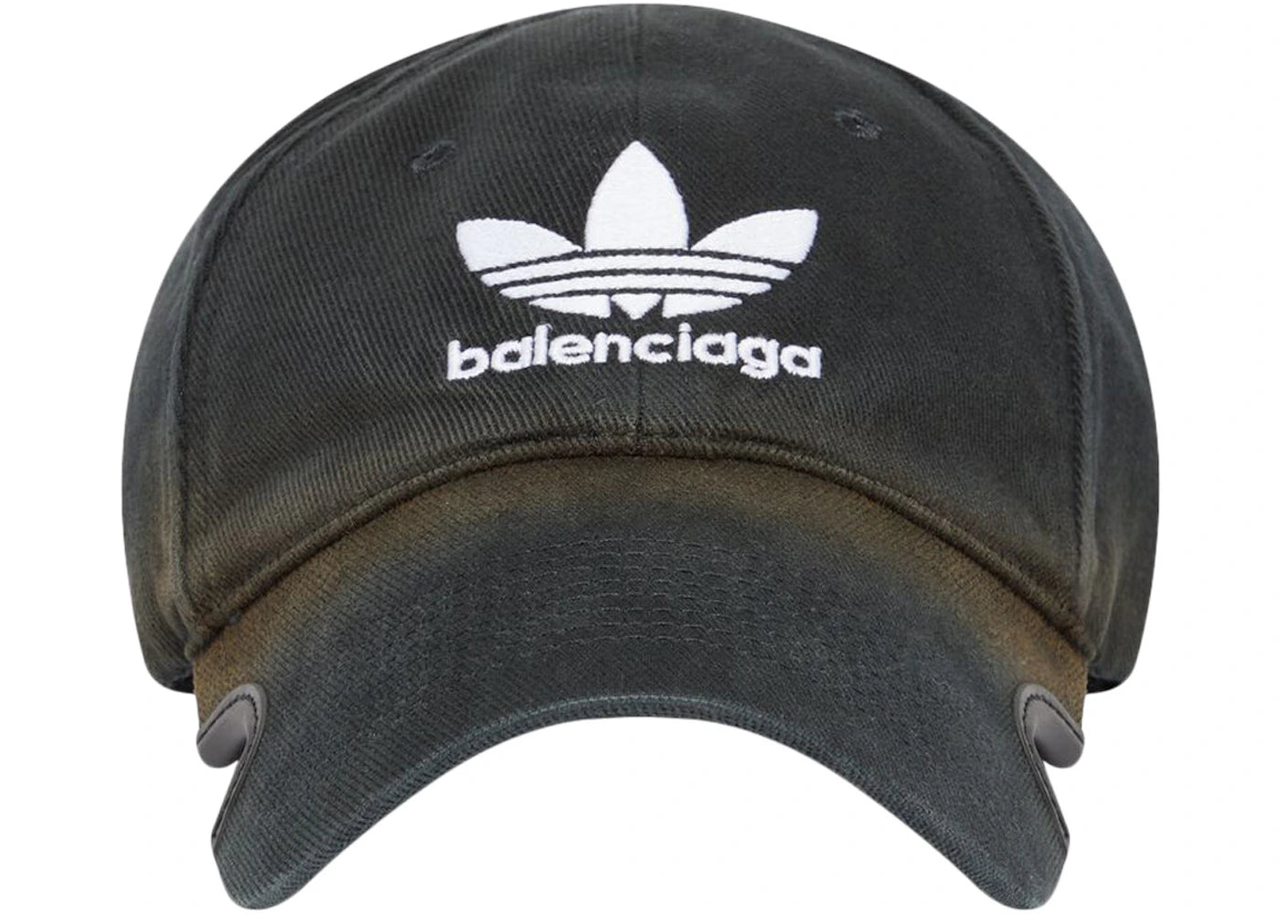 Balenciaga x adidas Trefoil Balenciaga Logo Cap Black/White