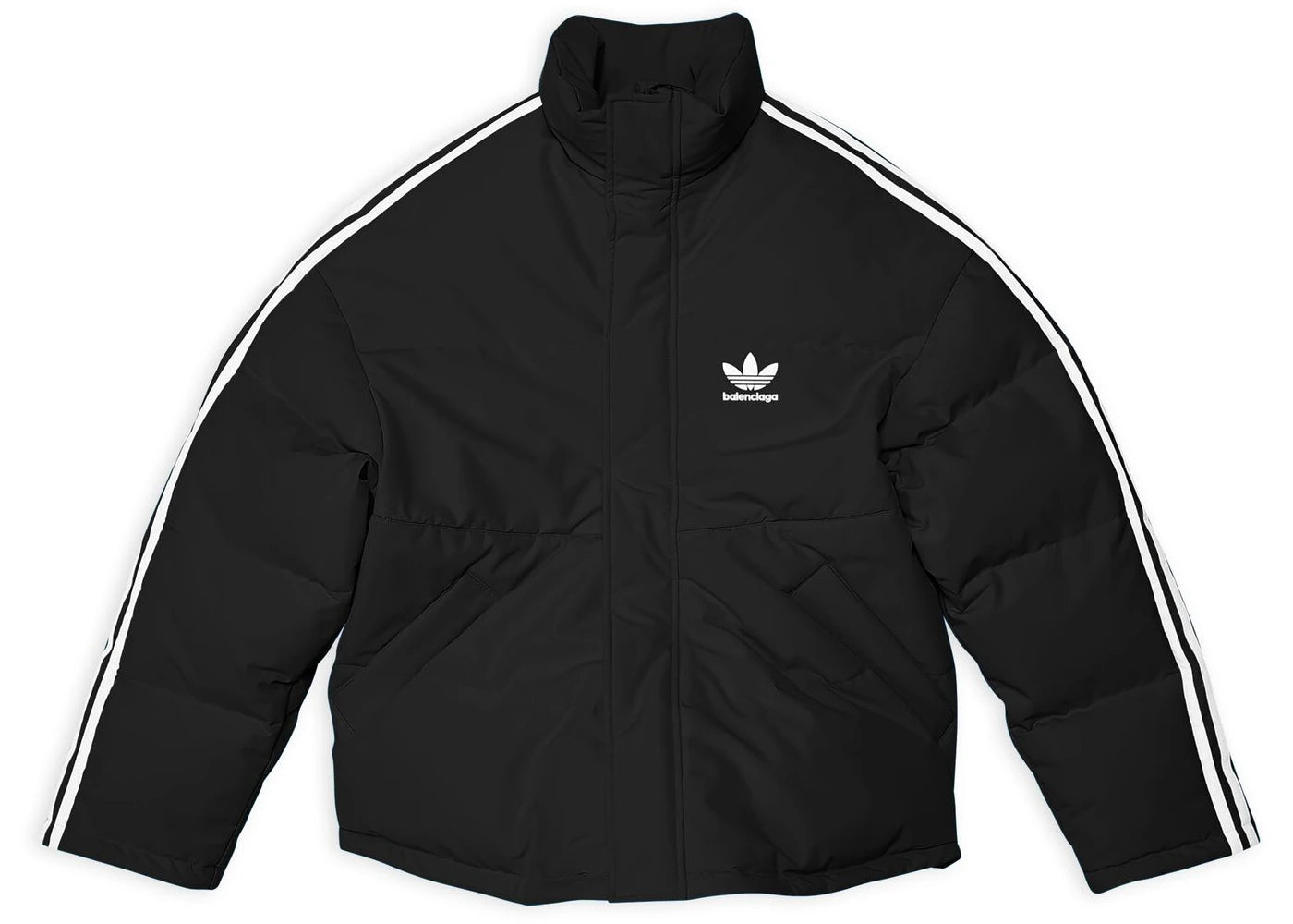 Balenciaga x adidas Unisex Puffer Jacket Black